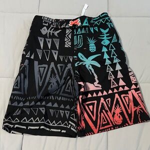 WONDER NATION BOY'S SWIM TRUNKS SIZE M